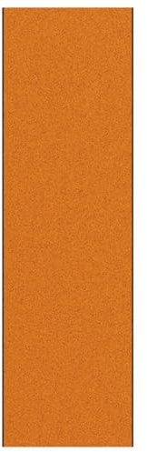 vidaXL Fußmatte Waschbar Orange 120x400 cm
