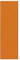 vidaXL Fußmatte Waschbar Orange 120x400 cm