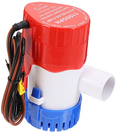 VICASKY 12V Electric Bilge Pump Submersible Pump for Yachts Boats Aquariums Resistant Silent Operation for Fishing Water Drainage
