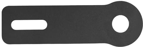 BOXOB Ham Antenna Ditch Bracket Extension, Durable Metal Mounting Bracket Extender Compatible with Most Manufacturers Ditch Light Brackets Accessories (Black)