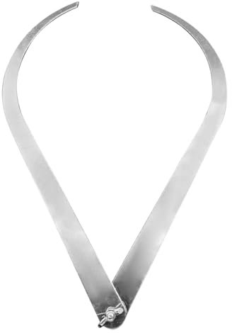 Herramientas De Medición Para Cerámica Y Alfarería - Herramienta De Medición Con Pata Curva Para Interior Y Exterior,Materiales De Medición En Acero Inoxidable Para Recorte, Modelado Y Tallado De Escu