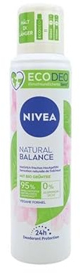 6er Pack - Nivea Deospray Natural Balance - mit Bio Grüntee - 125ml