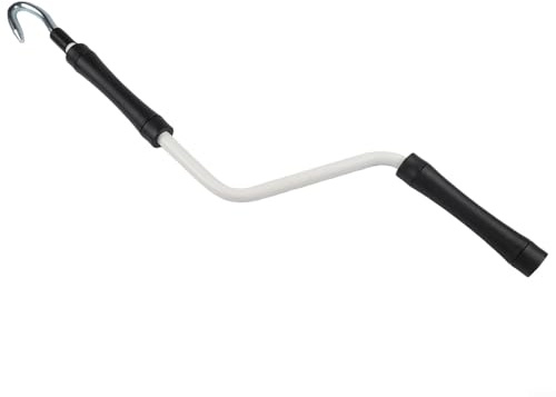 DAZZLEEX Externe Markisen-Wippe, Handkurbel, 52 cm, Teleskop-Bedienstange mit ergonomischem Griff für Rollos und Baldachin, kompatibel mit den meisten Outdoor- und Indo-Modellen