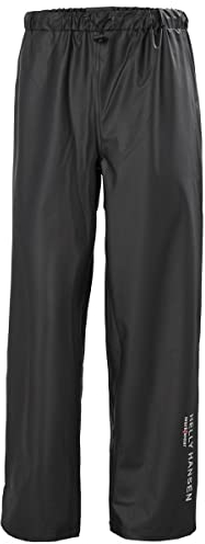 Helly Hansen Men's 71445 Rain Pants Voss waterproof Size S in black, S UK