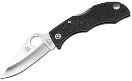 Spyderco, Coltello Pieghevole Ladybug 3, Nero (Schwarz)