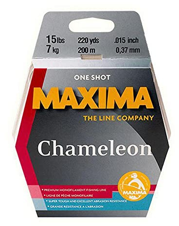 Sunset MAXIMA ONE SHOT 15LB CHAMELEON Brown, 200m