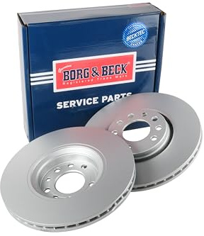 Borg & Beck BRAKE DISC PAIR Vauxhall Astra Zafira Turbo 0