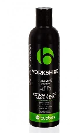Unbekannt Bubbles® Yorkshire Hundeshampoo mit Aloe Vera Variante (Volumen) 1 Liter Flasche