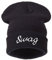 4sold Herren Strickmütze schwarz Schwarz Einheitsgröße schwarz Noir - Swag Einheitsgröße