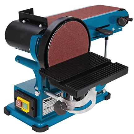 Silverline tools 972660 - Levigatrice a nastro e disco silverstorm 390 millimetri, 350 w (350 w)