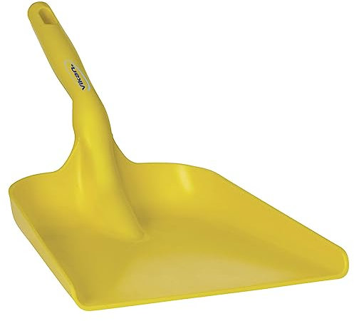 Vikan 56736 Hand Shovel, Yellow, 550mm Length, 275mm Width, 110mm Height