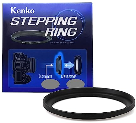 Kenko 62,0 mm Step-Up-Ring auf 77,0 mm.