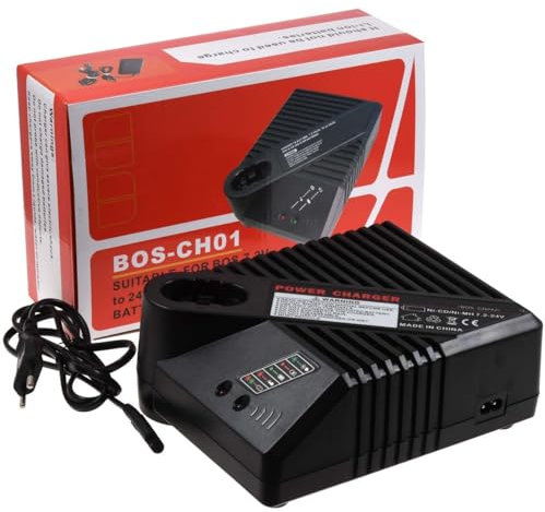 Powery Cargador de batería para Bosch Sierra Circular GKS 18V
