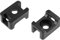 100x Embase Simple avec Collier de Serrage pour Câbles (9mm Maxi) - Lot de 100 - Lot de 100 - LIVRAISON GRATUITE!