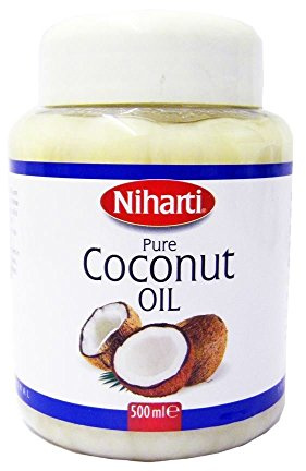 Niharti - Pure Coconut Oil - 500ml (Pack of 2)