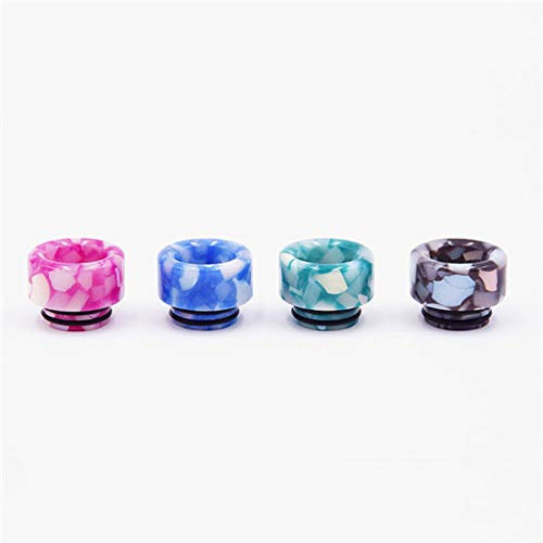 Drip Tip Resin Stone Hologram Look Verdampfer Mundstück Driptip 810er (C)
