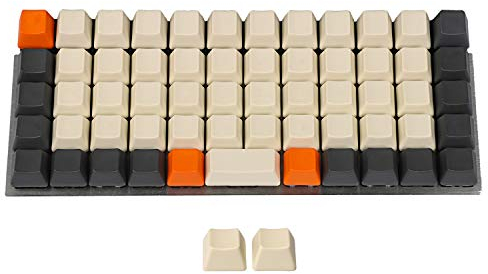 YMDK Carbon Laser-Etched Top Print OEM Keycap 1.5mm PBT for MX Switches Planck Niu40 Preonic Keyboard (Blank)(Only Keycap)