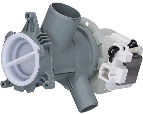 LUTH Premium Profi Parts Bomba de drenaje con colador de cabeza compatible con Beko 2840940100 en lavadora