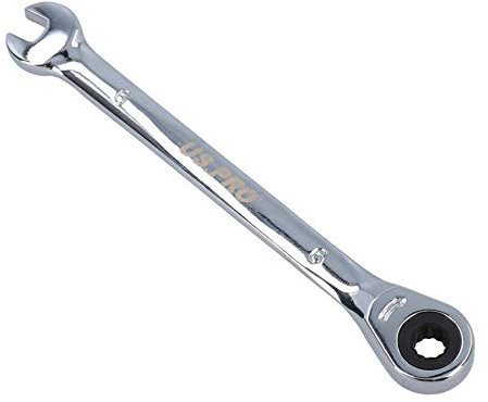 AB Tools-US Pro 6mm Metric MM Combination Gear Ratchet Spanner Wrench 72 Teeth
