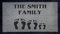 Artisan Kiss GREY NYLON DOOR MAT 70x40cm Washable Personalised Customised Internal Indoor Wedding Gift Present Unique (Family Feet)