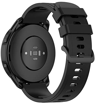 Tyogeephy Armband Kompatibel mit Xiaomi Mi Watch S1/watch S1 active/MI watch color 2/MI watch sport/MI watch color/Haylou RT2 LS10/YAMAY SW022, 22mm Silikon Armband Accessoire