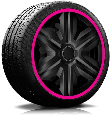 RADKAPPEN-KÖNIG 15 15 Zoll RKK21 LUX Pink RADBLENDEN RADKAPPEN