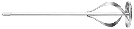 HARDY Universalmischer Kompatibel mit allen SDS Plus Bohrern für Renovierungs- und Bauarbeiten aller Mörtel 2 Spiralen aus Edelstahl 100x600mm