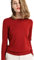 Dninmim Pull doux en cachemire pour femme - Printemps et automne - Décontracté, rouge foncé, UK7 / 41EU / US8