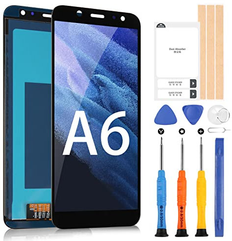 Écran LCD pour Samsung Galaxy A6 2018 A600 A600F/DS A600FN A600FN/DS A600G/DS 6,0 Pouces TFT Écran Tactile Assemblée Verre Digitizer avec Réparation Kit
