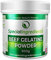 Beef Gelatine Powder 240 Bloom Unflavoured Stabiliser Gelling Aerating Agent Instant Gluten Free Non-GMO (Recyclable Pot) (500g)