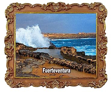 Fuerteventura Spanien Kühlschrankmagnet Reise Souvenir Kühlschrank Dekoration Magnetaufkleber 3D Craft Collection