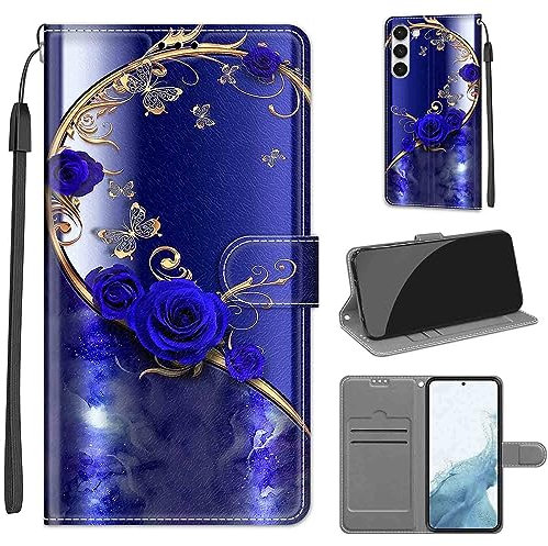 Samsung Galaxy S23 Custodia Flip Antiurto Portafoglio, con Funzione Stand e Slot per Schede