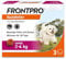 FRONTPRO Hund S - Kautablette gegen Zecken & Flöhe (kleine Hunde 2 bis 4 kg) - 3X Kautabletten für 3 Monate Schutz