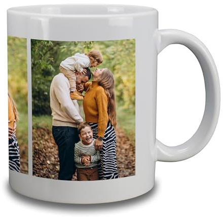 Kiwistar Tasse weiß - Foto gestalten - individuell personalisiert mit Wunschtext bedruckt - Texttasse selbst gestalten - Tassen selber personalisieren - Spruch - Geschenk - Motivtasse