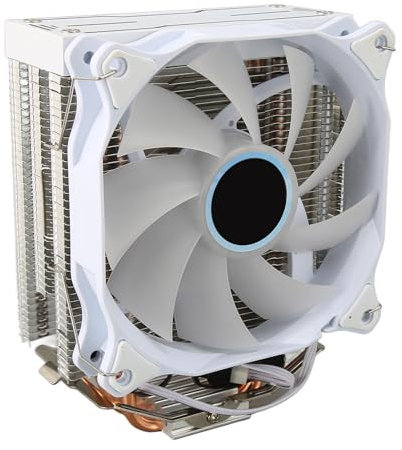 ARGB CPU Air Cooler, 12V DC 3pin Computer Cooling Fan Copper Heat Pipes Hydraulic 120mm CPU Radiator for AM4 AM5 for 1700 1150 1155 1151