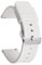CABLEPELADO Bracelet de montre en silicone, bracelet de montre de sport, bracelet de montre universel, bracelet de montre en silicone, libération rapide, boucle en acier inoxydable, blanc, 24 mm,