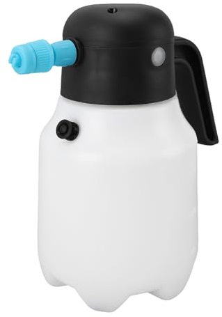 Jectse 1.8L Pump Foaming Sprayer, Cordless Pressurized Professional Spray Bottle, 2000mAh Multifunctional Foam Cannon Garden Hose, for Car Washing Garden