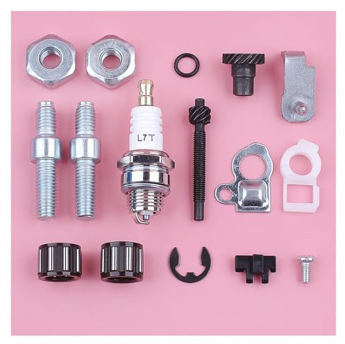 Ajusteur de chaîne tendeur barre goujon écrou for Stihl 066 MS660 MS 660 bougie roulement à aiguilles tronçonneuse pièce de rechange de rechange