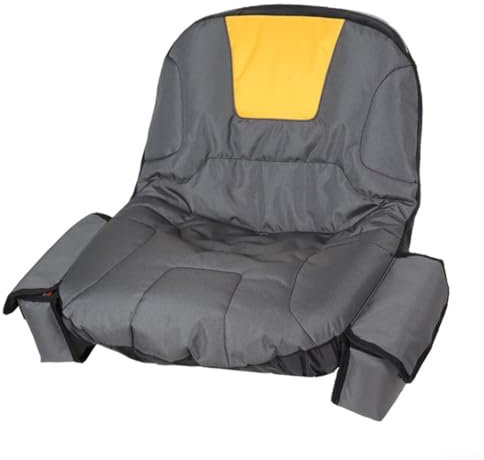 Housse de siège de tracteur à gazon et tondeuse autoportée en tissu Oxford résistant à l'eau en matériau durable pour tracteurs de jardin