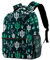Schulrucksack Mädchen Grüner Kaktus Schultaschen Rucksack Schulranzen Für Schule Reisen Arbeit 29.4x20x40cm