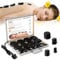 21Pcs Hot Stones Massage Kit with Heater, Professional Electric Hot Stone Massage Set, Massage Stones for Professional or Home spa, Relaxing, Healing, Pain Relief