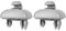 Soporte para parasol de coche, 2 unidades, ganchos de plástico para Au-di A1 A3 A4 A5 Q3 Q5 S3 S4 S5 A7 B6 B7 B8 Gris