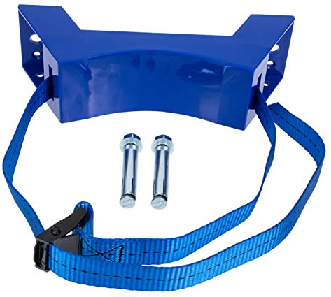 Veemoon Gas Bottle Holder Cylinder Retention Strap Oxygen Cylinder Mount Wall Bracket Stand