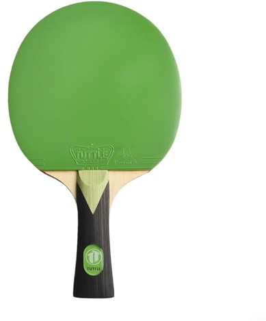 Tischtennis, Tischtennisschläger-Set, 7-lagiger Holz-Tischtennisschläger mit starker Kontrolle und langem Griff, geeignet für Allround-Typ-Spielen