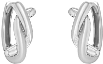 SOFIA MILANI - Damen Ohrringe 925 Silber - Gebogene Creole
