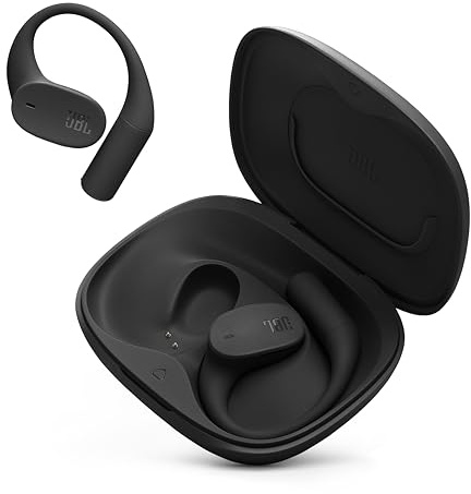 JBL Sense Lite Open Ear Earbuds, True Wireless, Ear Hook Fit - Black