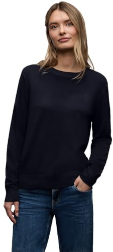 Street One Basic Pullover deep Blue 38
