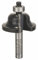Bosch 1x PRO Profilfräser römisch (für Weichholz, Hartholz, Ø 38,1 mm, Professional Zubehör Handfräse, Kantenfräse)