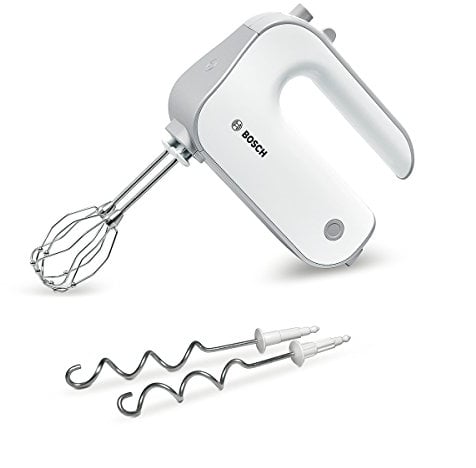 Bosch MFQ4030 - Batidora de varillas, 500 W, color blanco y gris