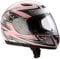Kinder Motorradhelm pink HL808 - S